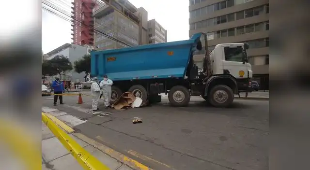Anciano pierde la vida al ser arrollado por camión