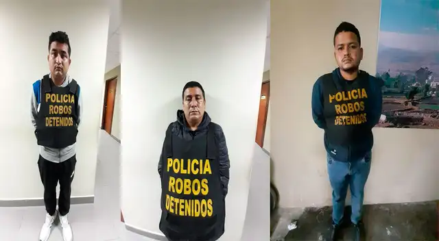 Los detenidos fueron llevados a la Dirincri Los detenidos fueron llevados a la Dirincri