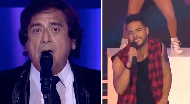 Luis Fonsi reta a Raphael y sorprende con presentación.