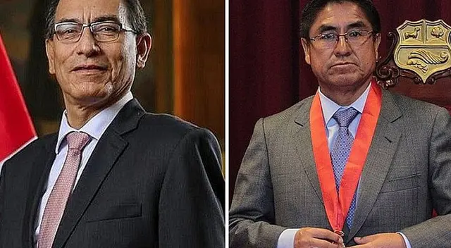 Martín Vizcarra asegura que César Hinostroza podría estar a fin de año. Martín Vizcarra asegura que César Hinostroza podría estar a fin de año.