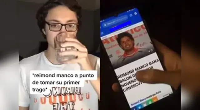 El joven desató la risa de miles de usuarios en las redes sociales.