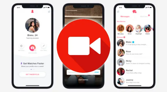 Tinder agregará las videollamadas a la aplicación.