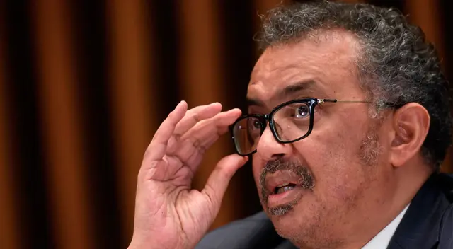Tedros Adhanom Ghebreyesus, director OMS. Tedros Adhanom Ghebreyesus, director OMS.