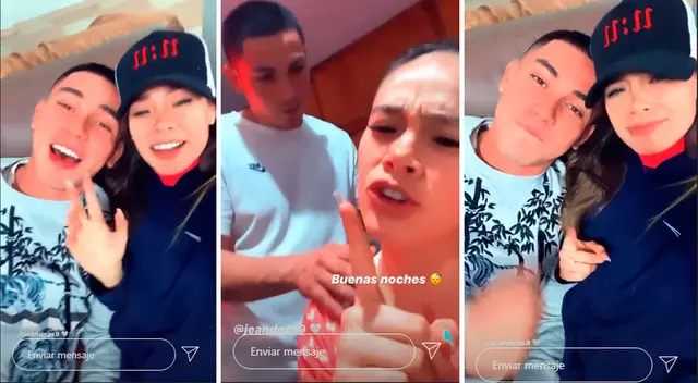 Jossmery Toledo y Jean Deza dejaron de seguirse en redes sociales y borraron algunos románticos posts, pero el futbolista asegura que siguen juntos y enamorados.