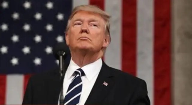 Donald Trump, presidente de Estados Unidos. Donald Trump, presidente de Estados Unidos.