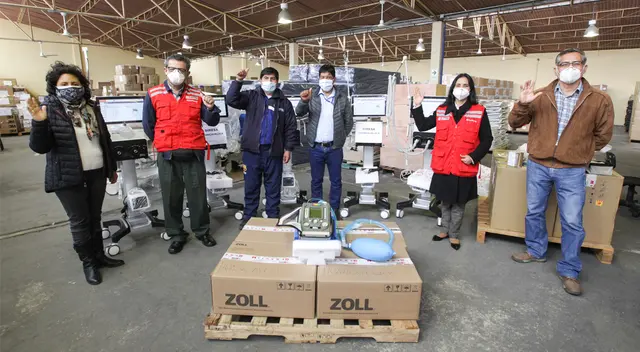 Entregan equipo hospitalario COVID-19 a Huancavelica. Entregan equipo hospitalario COVID-19 a Huancavelica.