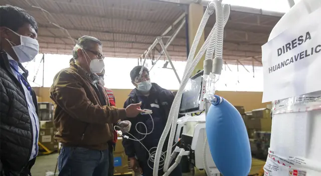 Entregan equipo hospitalario COVID-19 a Huancavelica. Entregan equipo hospitalario COVID-19 a Huancavelica.