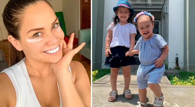 Andrea San Martin se tatúa el nombre de sus hijas