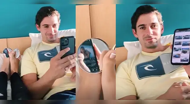 El peculiar truco que utiliza la joven para saber lo que mira su enamorado sorprendió a miles en las redes sociales. El peculiar truco que utiliza la joven para saber lo que mira su enamorado sorprendió a miles en las redes sociales.