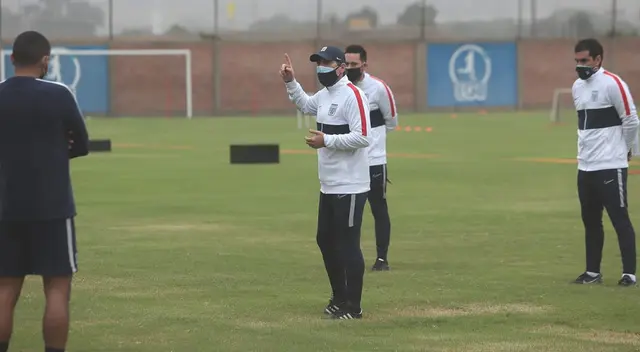 Mario Salas ya dirige los entrenamientos en Alianza Lima | Foto: Club Alianza Lima Mario Salas ya dirige los entrenamientos en Alianza Lima | Foto: Club Alianza Lima