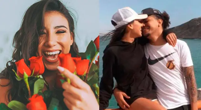 Samahara Lobatón le coloca música a su bebé.