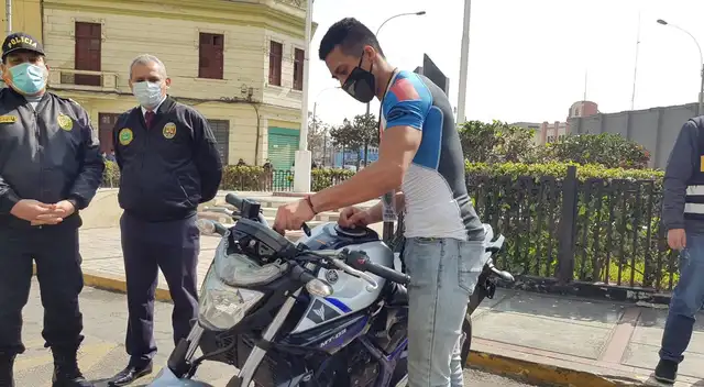 PNP recupera motocicleta robada a fisicoculturista que llevaba medicinas a su madre.