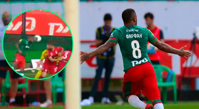 Jefferson Farfán marcó el 1-1 del partido.