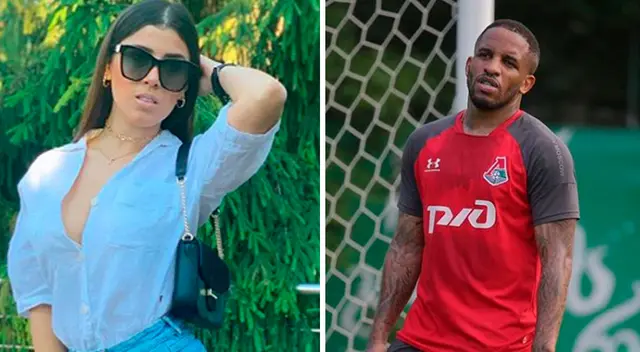 Yahaira celebra por gol de Jefferson Farfán.