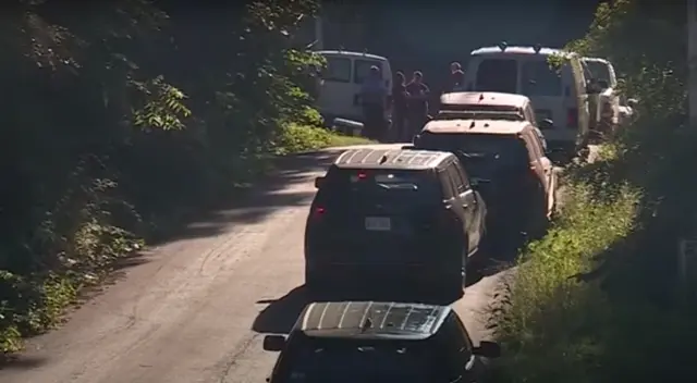 Imágenes del operativo de hallazgo del cadáver de la niña.