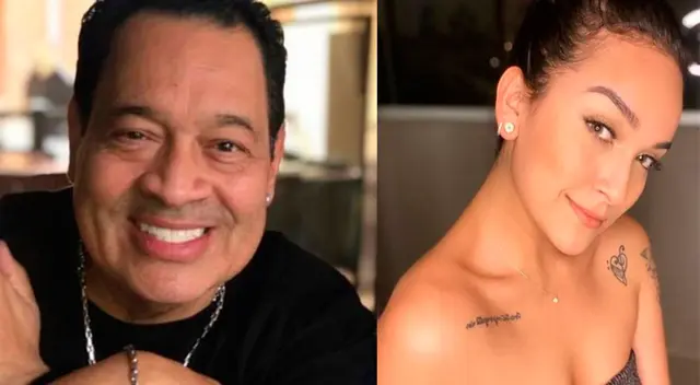 Daniela Darcourt se muestra agradecida con Tito Nieves. Daniela Darcourt se muestra agradecida con Tito Nieves.