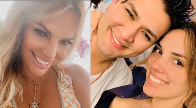 Jessica Newton disfruta de un agradable momento con sus familiares.