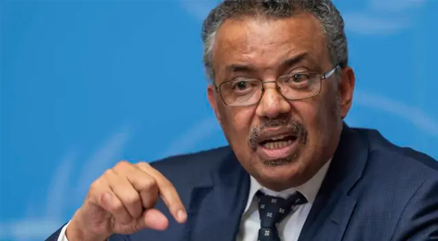 Director general de la Organización Mundial de la Salud (OMS), Tedros Adhanom Ghebreyesus.