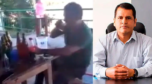 Alcalde Pangoa fue captado tomando cerveza