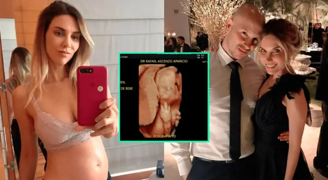 Juliana Oxenford feliz con su avanzado embarazo. Juliana Oxenford feliz con su avanzado embarazo.