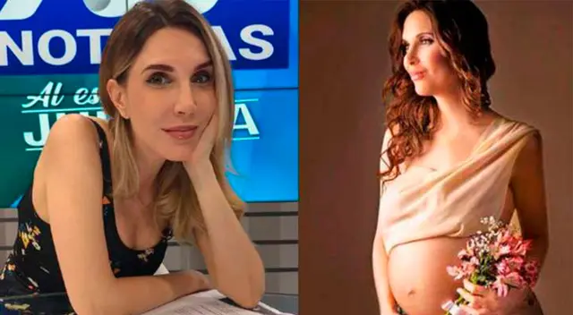 Juliana Oxenford feliz con su avanzado embarazo. Juliana Oxenford feliz con su avanzado embarazo.