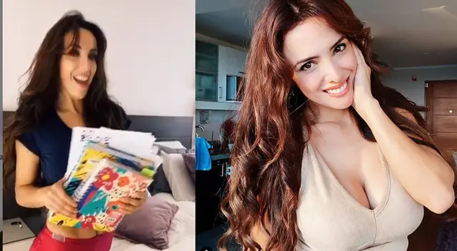 Rosángela Espinoza se muestra como una chica aplicada.