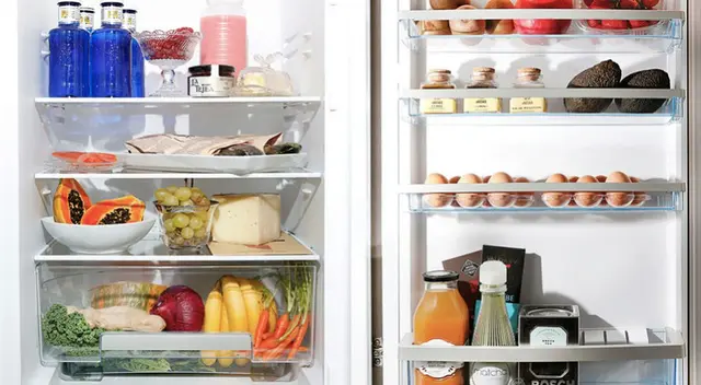 Todos los alimentos cocinados deben estar tapados.