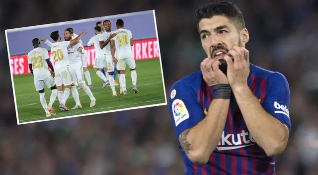 Luis Suárez manifestó que ve complicado obtener el título de LaLiga a falta de dos fechas. Luis Suárez manifestó que ve complicado obtener el título de LaLiga a falta de dos fechas.