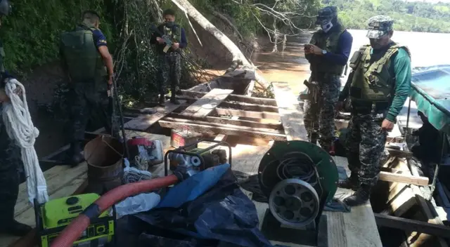 Condenan a más de ocho años de cárcel contra cinco mineros ilegales