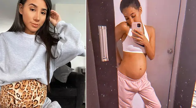 Feliz con su embarazo. Feliz con su embarazo.