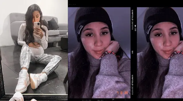 Feliz con su embarazo. Feliz con su embarazo.