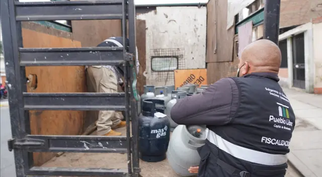 Clausuran depósito de gas en Pueblo Libre.