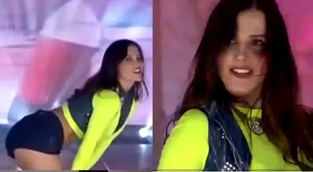 Maju Mantilla hace impresionante imitación de Yahaira Plasencia y derrocha sensualidad