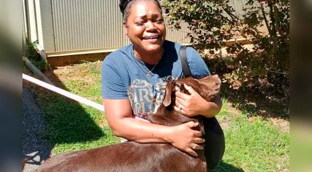 El emotivo reencuentro conmovió a miles de internautas en las redes sociales. El emotivo reencuentro conmovió a miles de internautas en las redes sociales.