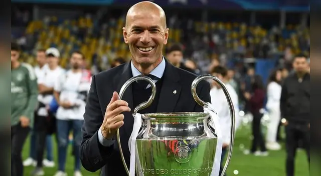El técnico frances ZInedine Zidane es el gran artífice del título del Real Madrid.