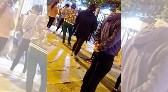 Abuelitos venden hamburguesas para salir adelante en medio de la pandemia.