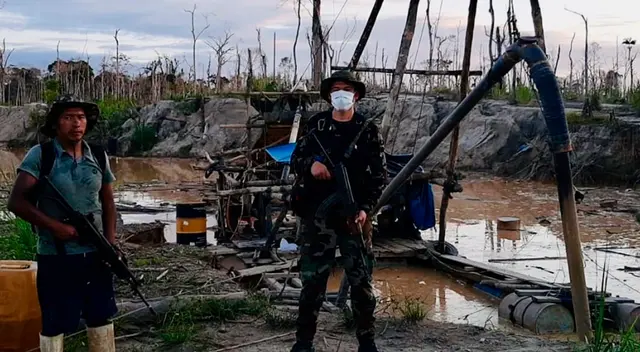 Minería ilegal en Madre de Dios.