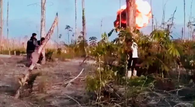 Minería ilegal en Madre de Dios.