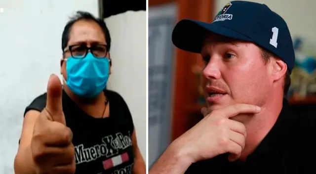 George Forsyth recibe sorpresa de 'Cachuca'.