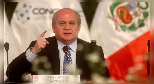 Pedro Cateriano solicitó al voto de confianza al Congreso