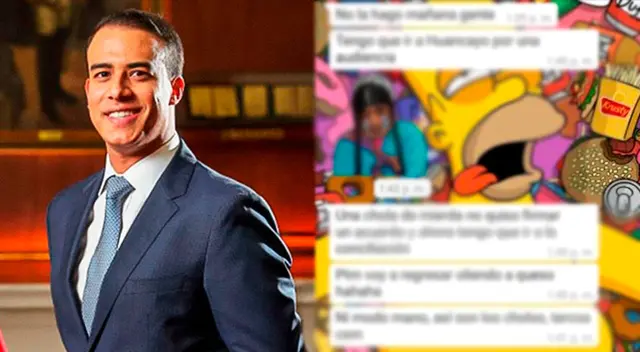 Martín Ruggiero aseguró que chat difundido en redes son falsos Martín Ruggiero aseguró que chat difundido en redes son falsos