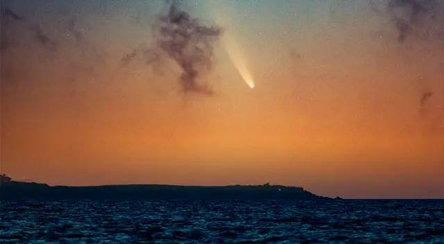Cometa Neowise en los cielos de Cancún el miércoles 15 de julio 2020. Cometa Neowise en los cielos de Cancún el miércoles 15 de julio 2020.