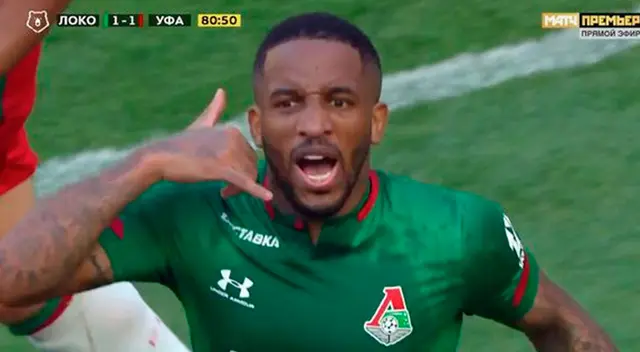 Jefferson Farfán fue la figura del Lokomotiv ante Ufa.