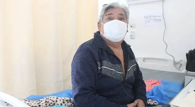 El hombre seguirá con su tratamiento desde casa.