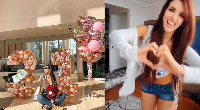 Rosángela Espinoza se emocionó al recibir regalos de sus fans por su cumpleaños Rosángela Espinoza se emocionó al recibir regalos de sus fans por su cumpleaños