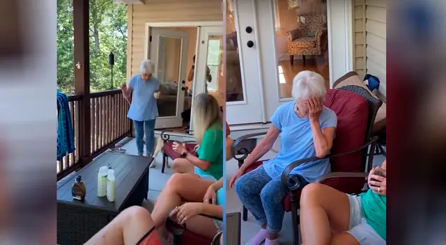 Anciana perdió a su fiel compañero y su familia decidió hacerle una sorpresa Anciana perdió a su fiel compañero y su familia decidió hacerle una sorpresa