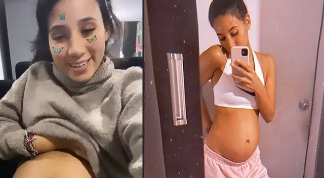 Samahara Lobaton emociona a sus seguidores con video de su pancita.