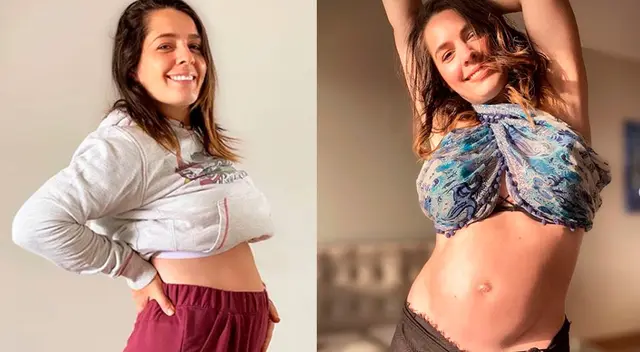 Yiddá Eslava muestra feliz su barriguita de 6 meses. Yiddá Eslava muestra feliz su barriguita de 6 meses.