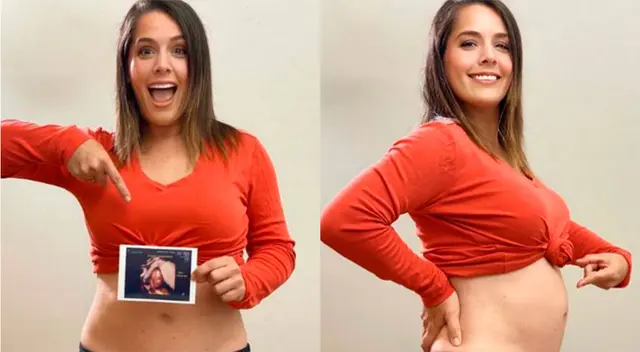 Yiddá Eslava muestra feliz su barriguita de 6 meses. Yiddá Eslava muestra feliz su barriguita de 6 meses.