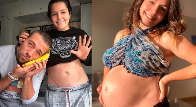 Yiddá Eslava muestra feliz su barriguita de 6 meses. Yiddá Eslava muestra feliz su barriguita de 6 meses.